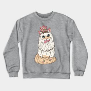 Cat Got Your Tongue Crewneck Sweatshirt